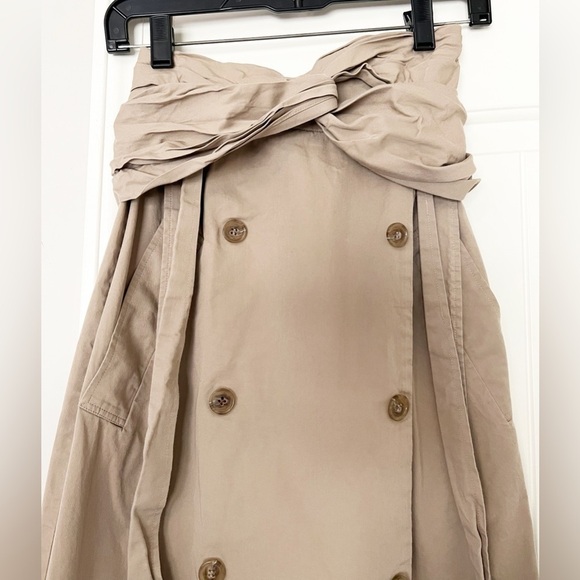 Rokh Twisted Wrap Midi Skirt - Picture 5 of 12